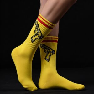 Street Heat Socks – Yellow Gun Edition