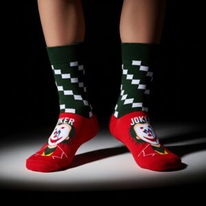 Joker Graphic Socks – Bold Streetwear Style