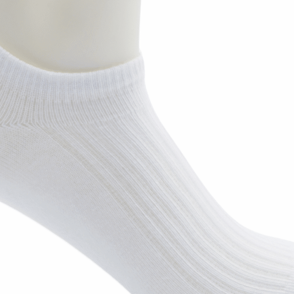 White Ankle Socks – Soft, Breathable & Everyday Comfort - Image 3