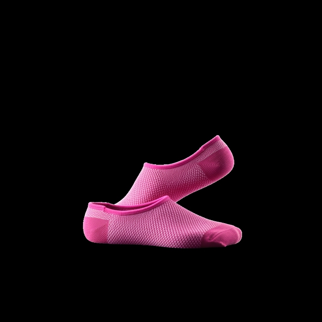 Vibrant Pink Low-Cut Socks – Breathable, Stylish & Everyday Comfort - Image 4