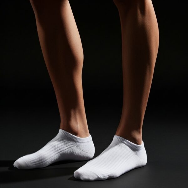 White Ankle Socks – Soft, Breathable & Everyday Comfort - Image 2