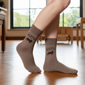 Camel Woolen Socks for Women – Ultra Warm & Soft Winter Comfort Wear