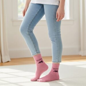 Pink Camel Woolen Socks for Women – Warm, Soft & Stylish Winter Comfort