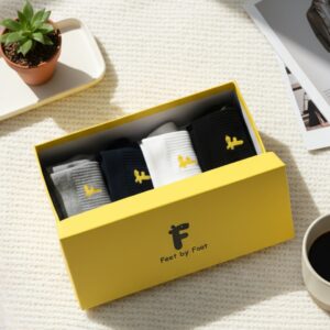 Antimicrobial Cotton Crew Socks – Pack of 4