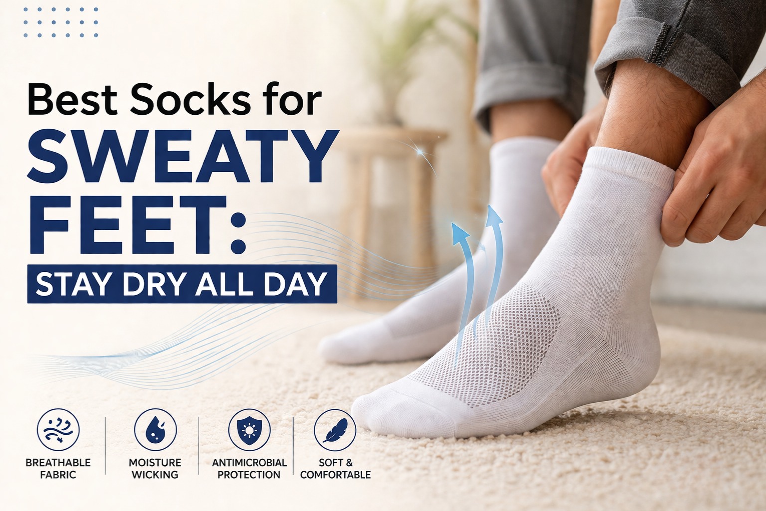 Best Socks for Sweaty Feet Stay Dry All Day